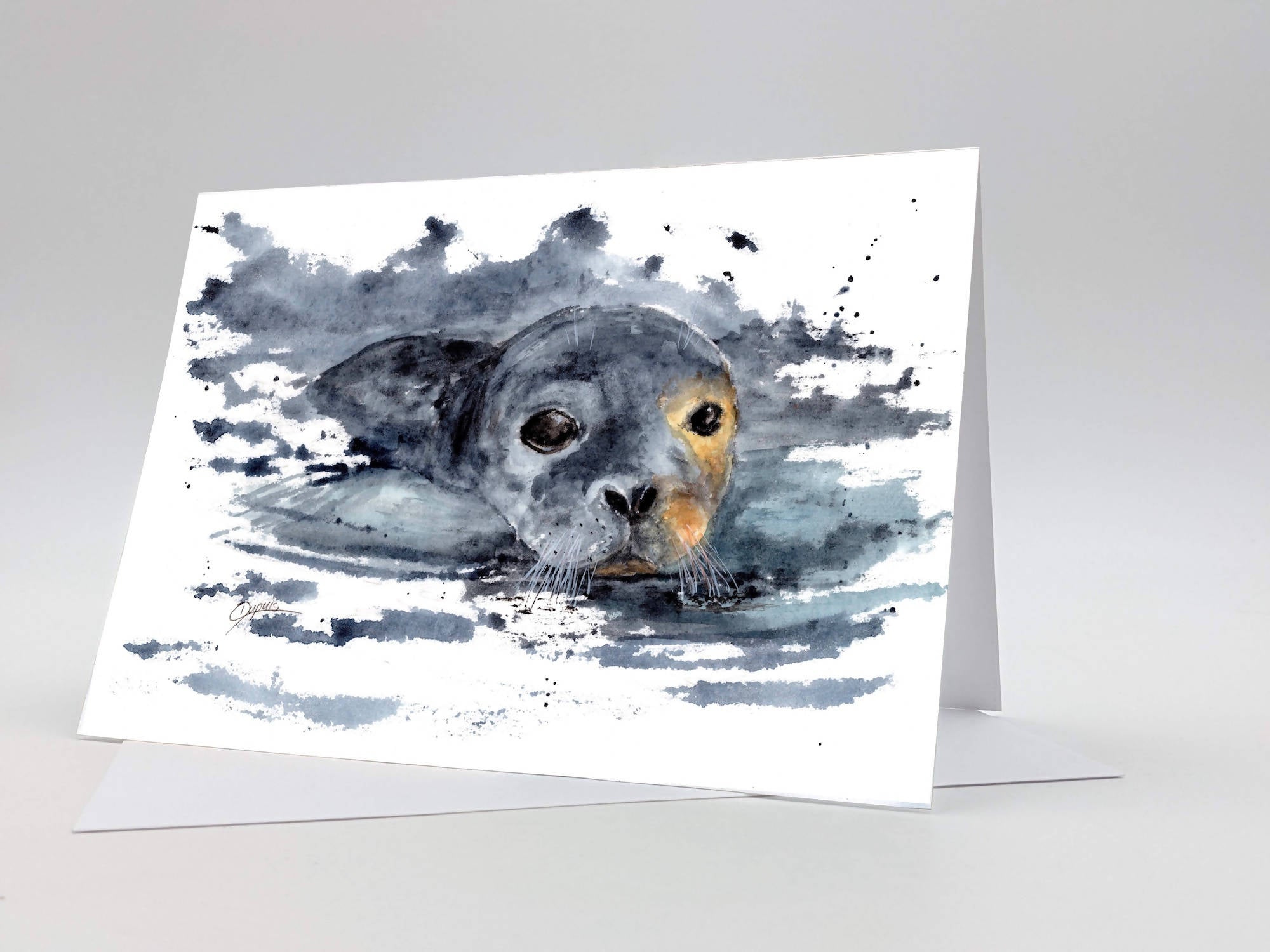 Greeting Card - Seal
