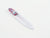 Crystal Nail File-Red, Pink & Blue Marbled