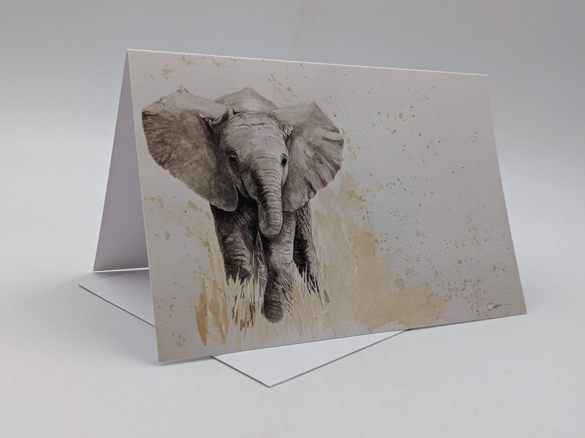 Greeting Card - Baby Elephant