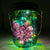 Purple Roses Solar Light / Stained Glass Solar Light / Purple Roses Glass Light / Flower Stained Glass Light / Solar Garden Light / Firefly Beach Studio