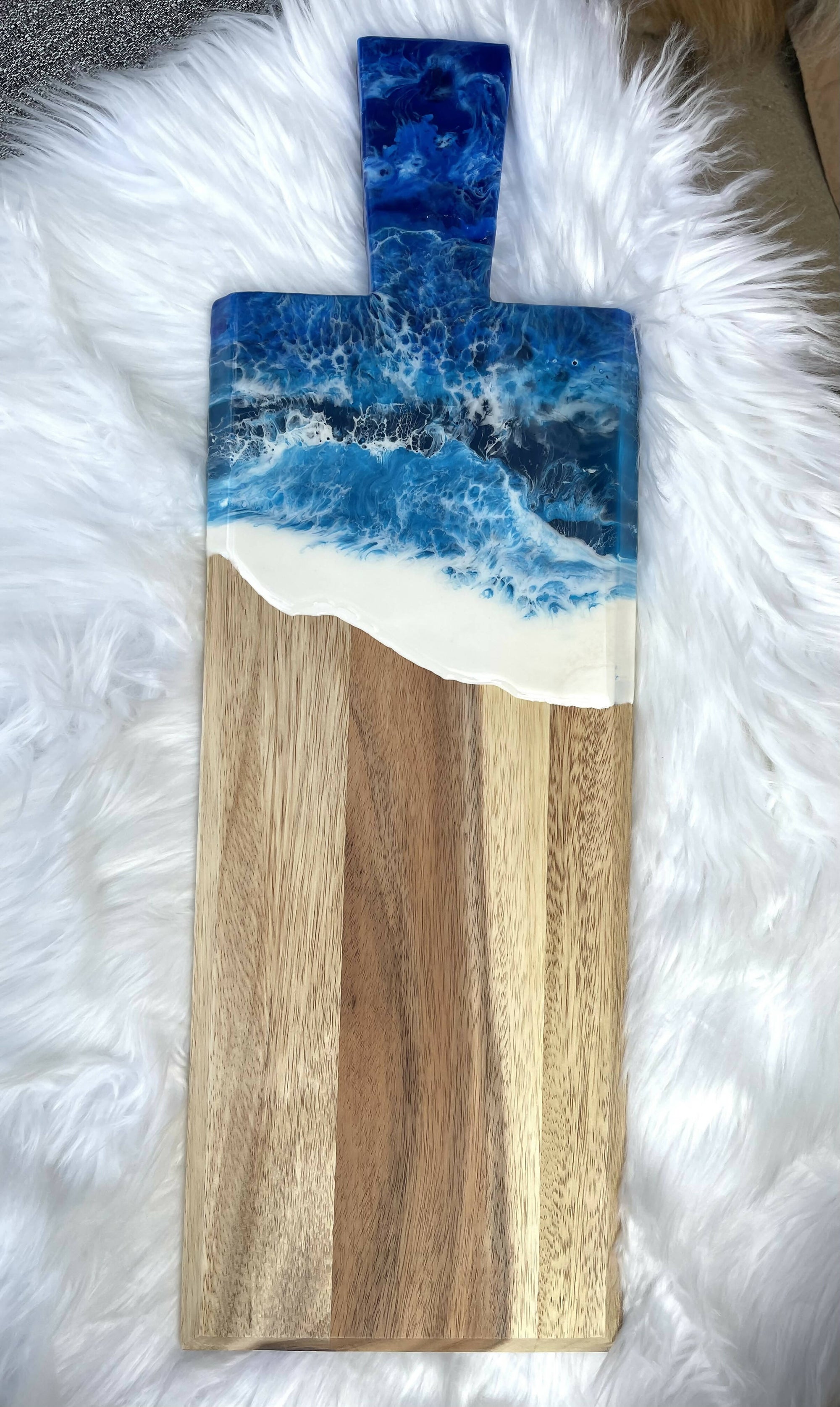 Large beachy wave charcuterie boards